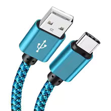 Type C PowerNest Braided Rope Charger — iPhone/Android