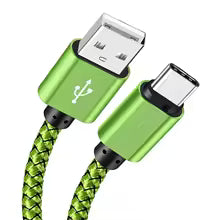 Type C PowerNest Braided Rope Charger — iPhone/Android