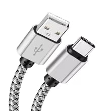 Type C PowerNest Braided Rope Charger — iPhone/Android